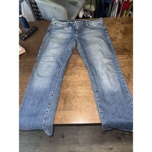 Lucky Brand Dungarees 32x32 Sundown Straight Women's